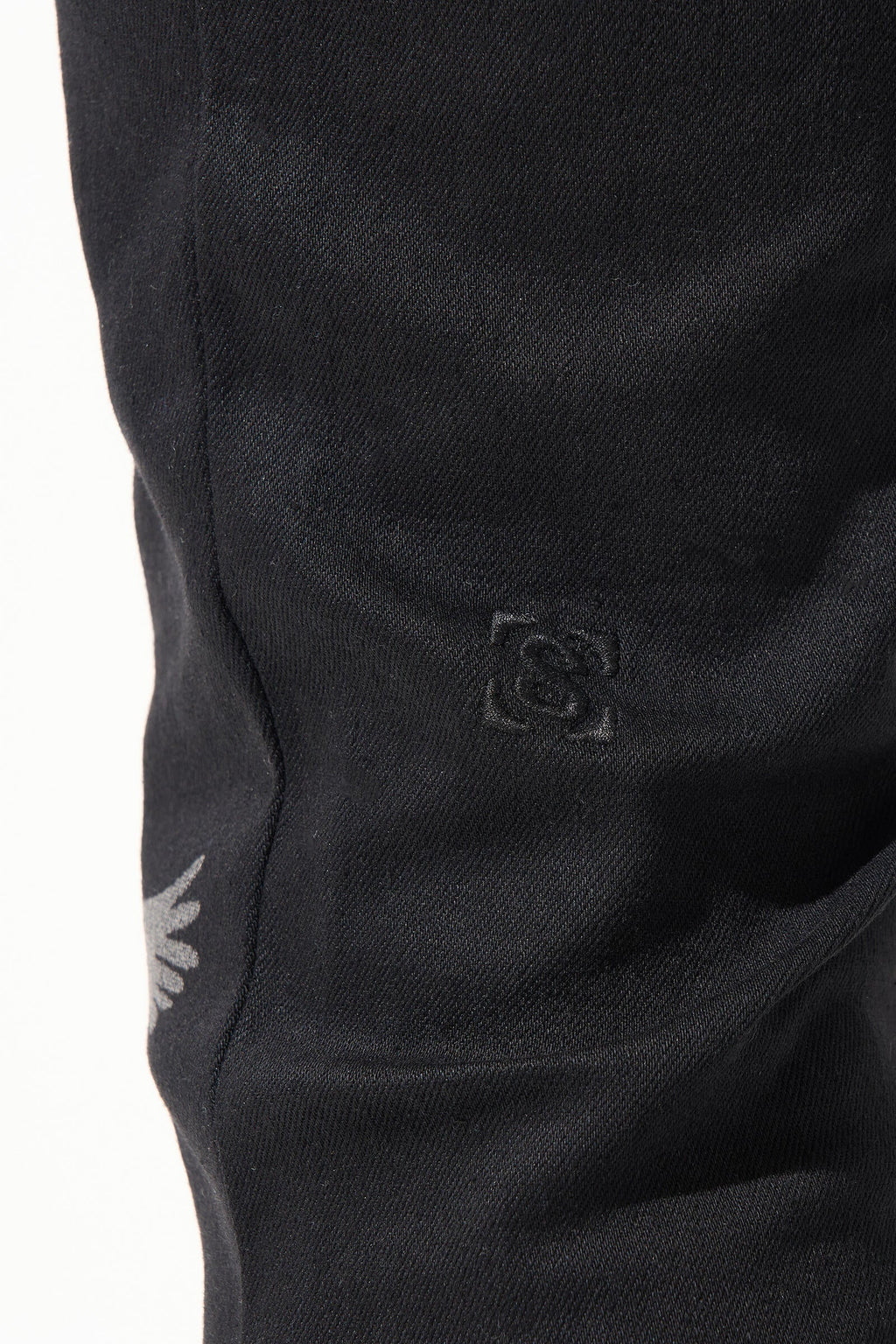 Serenede - "PEACE" Black Jeans