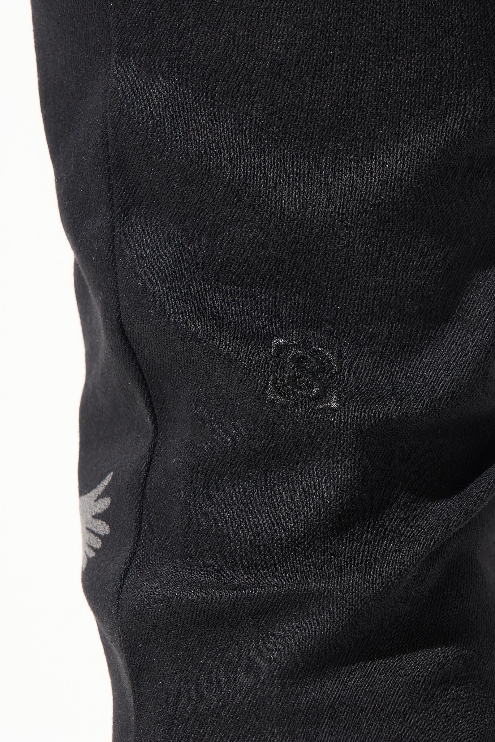 Serenede - "PEACE" Black Jeans