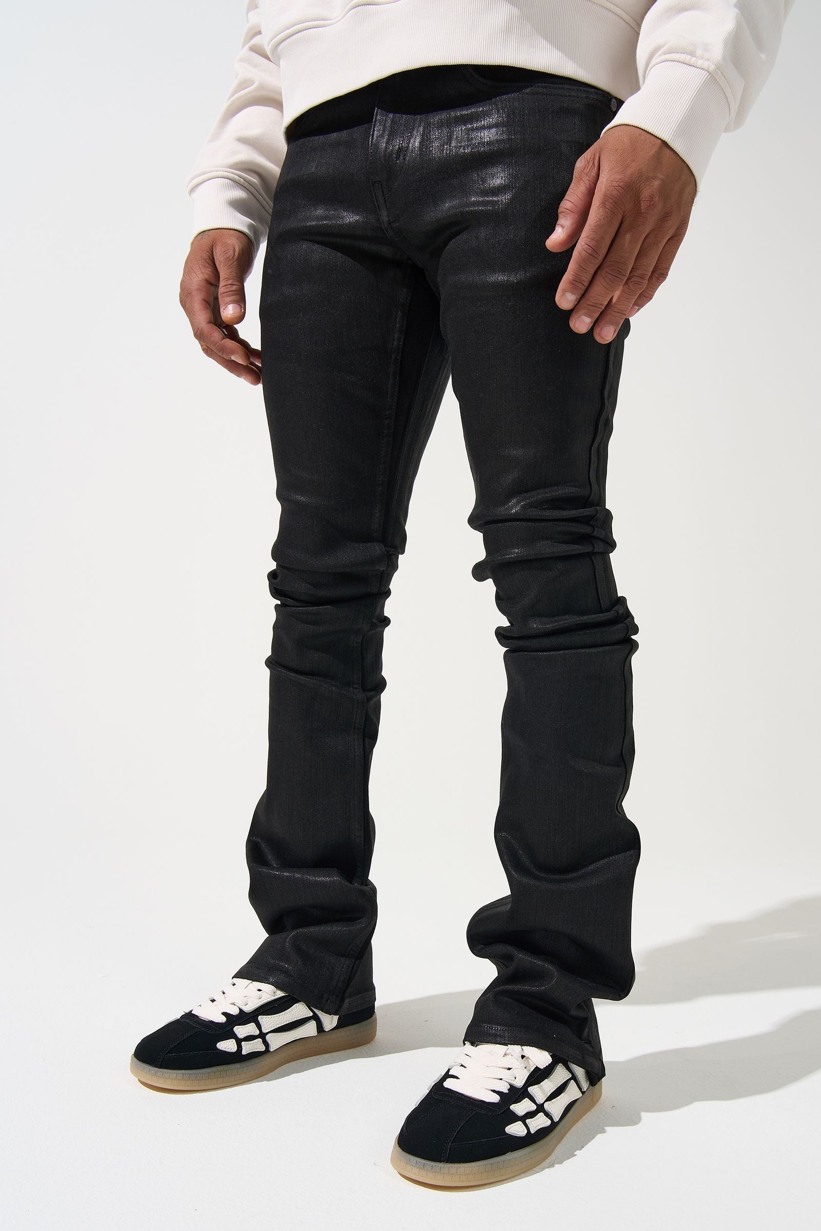 Serenede -  ONYX Stacked Jeans