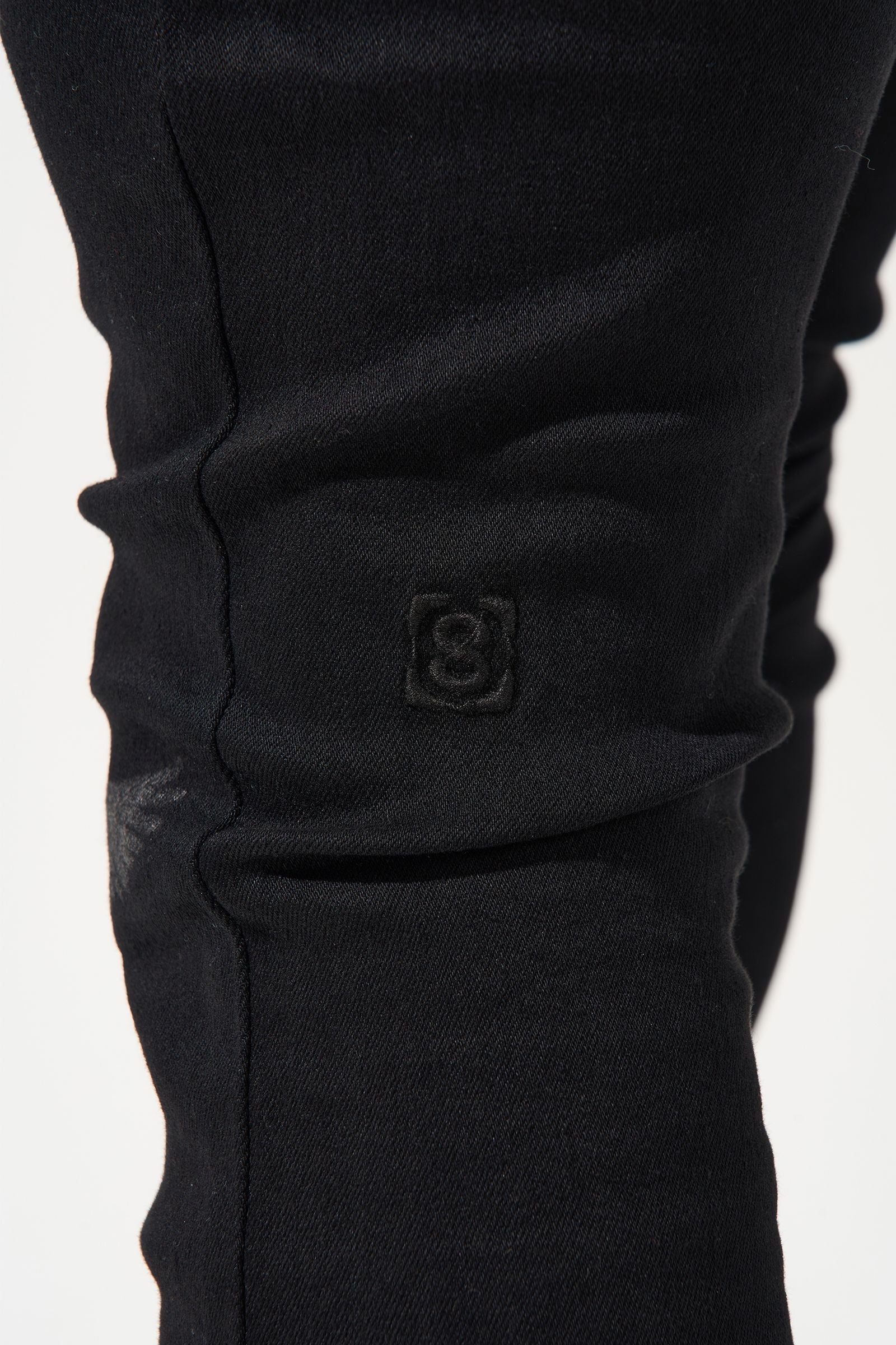 Serenede - "PEACE" Black Jeans