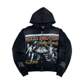 Mixed Emotion - Broken Wings Hoodie - Black