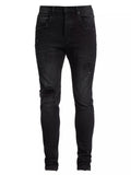 Purple - P002 Black Repair Jeans (BLR)