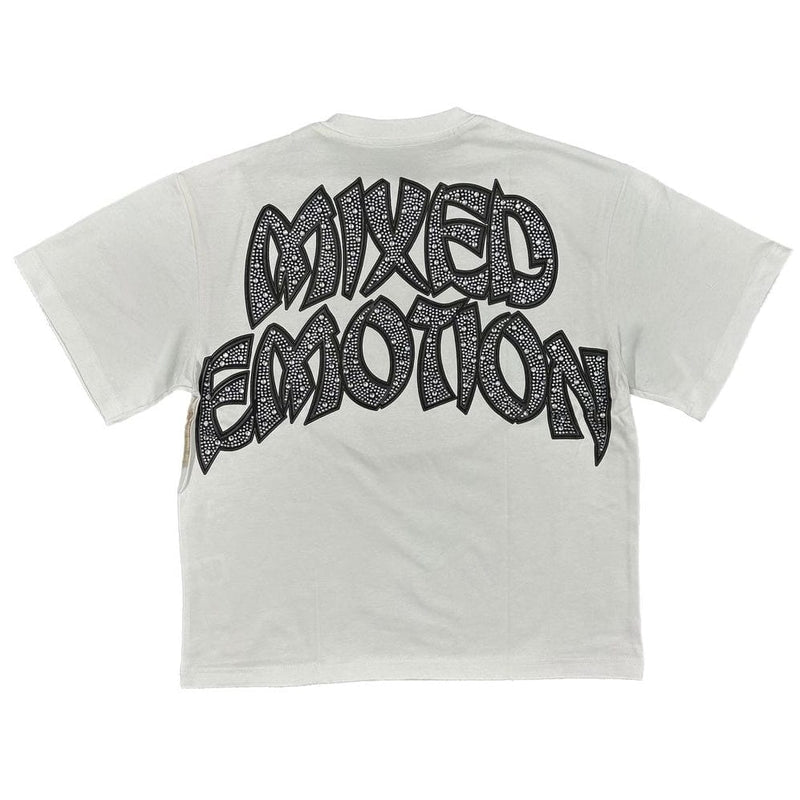 Mixed Emotion - White Arch Angel Tee - White
