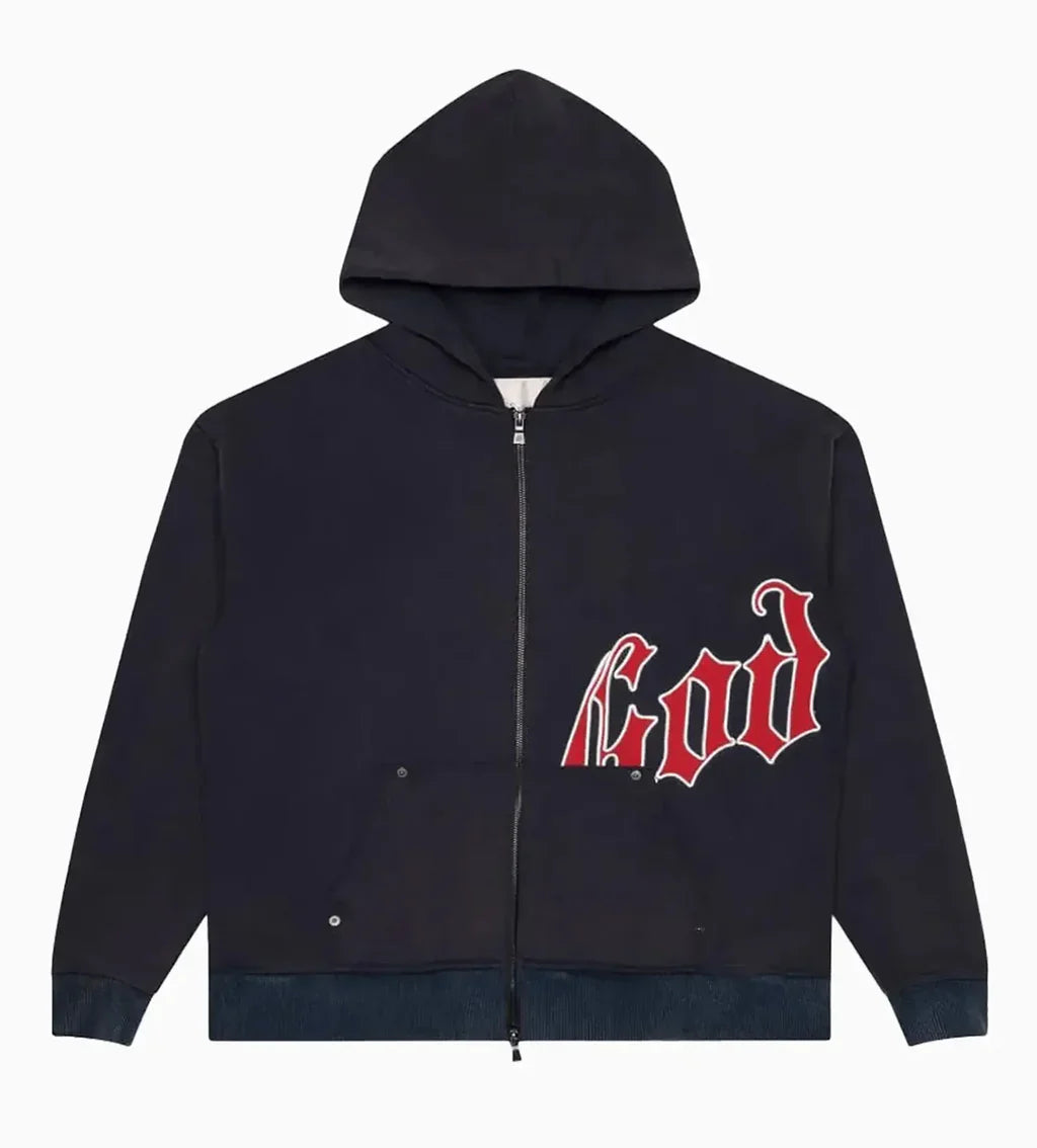 Godspeed - Sweatsuit V2 (Navy/Red) 2025