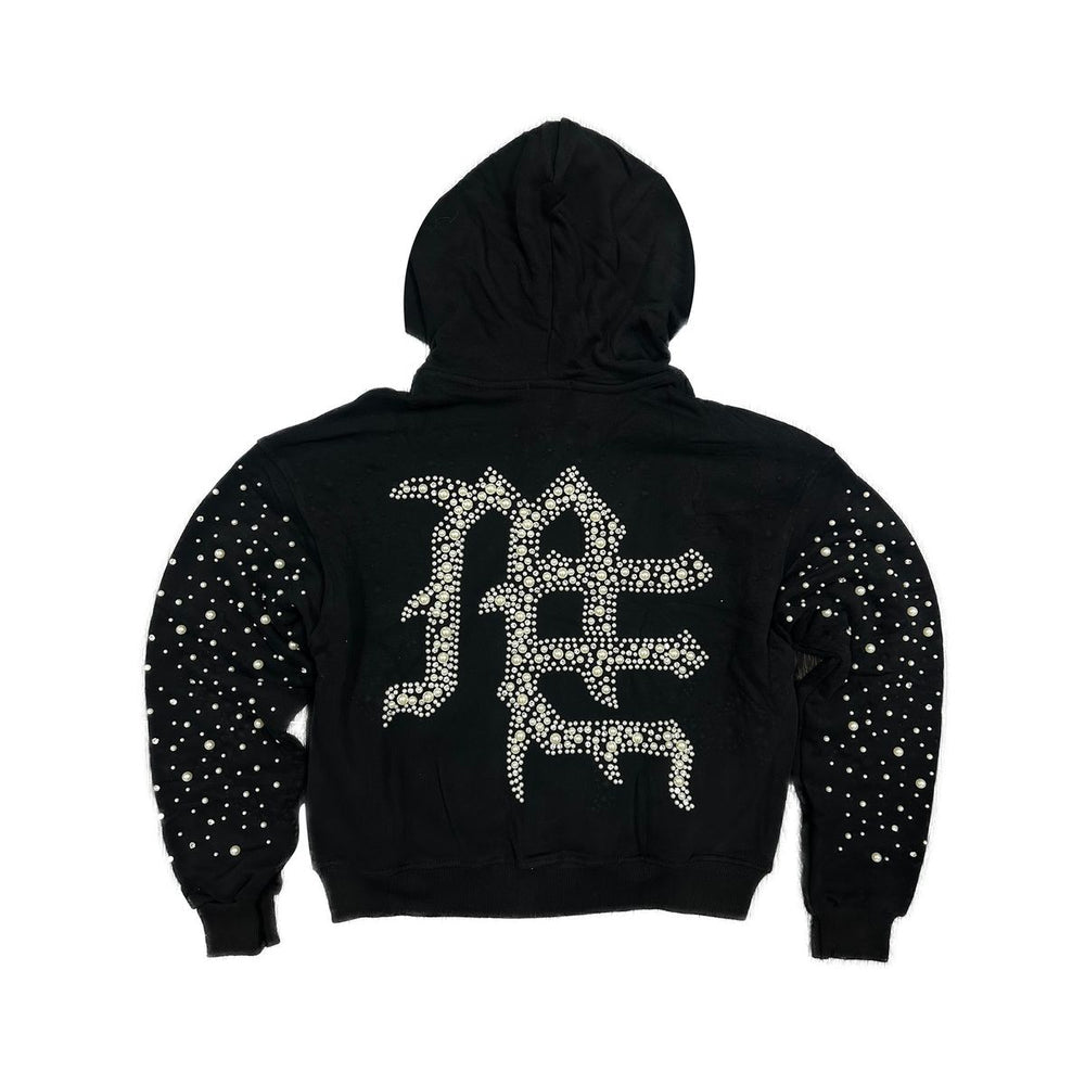 Mixed Emotion - Pearl Hoodie - Black
