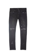 Purple - P001 Black Overspray Jeans (BOS)