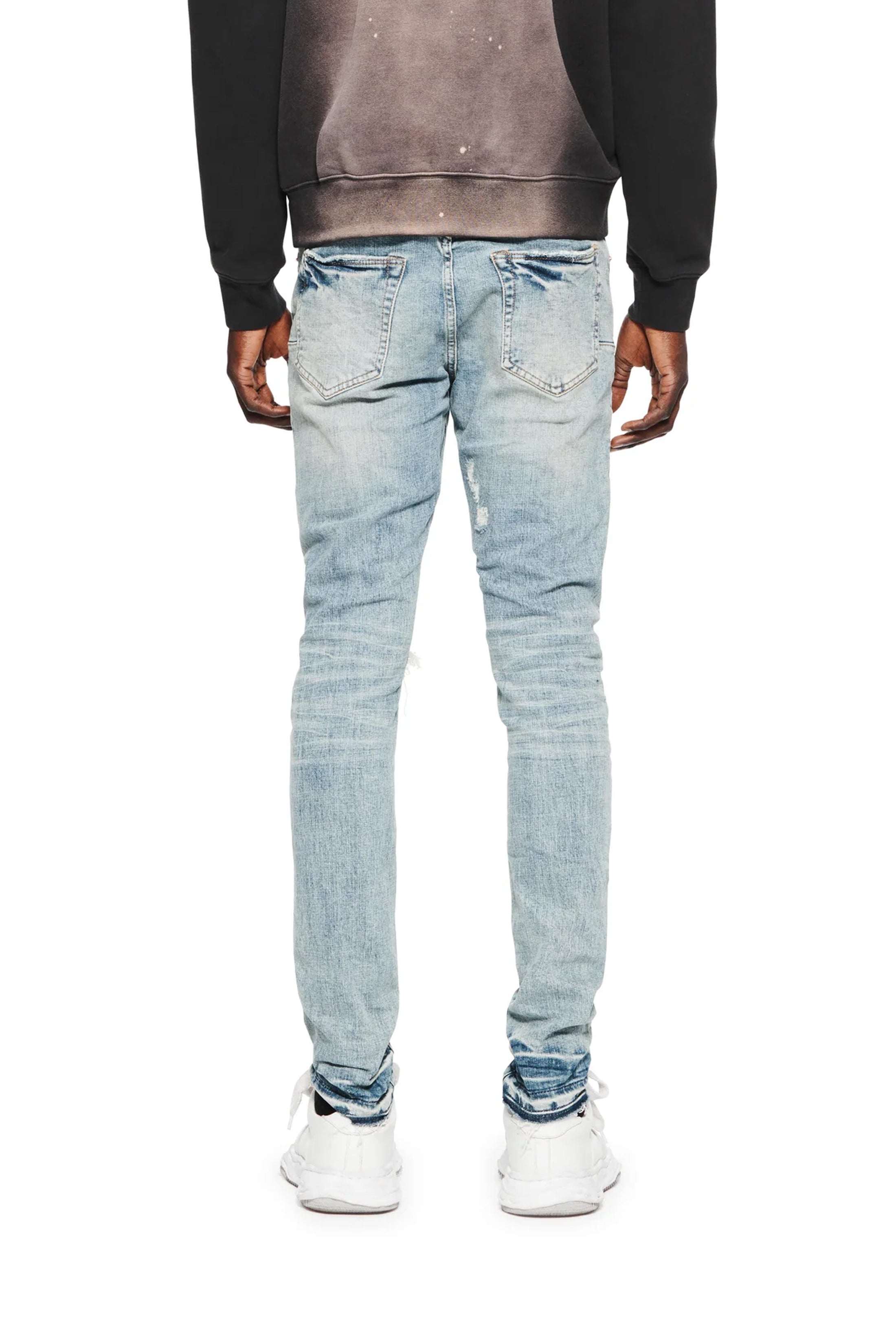 Purple - P001 Light Indigo Vintage Jeans (LIVI)