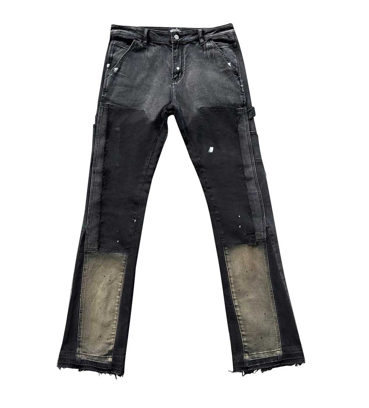 Triple Sevens - Flare Jeans - Black