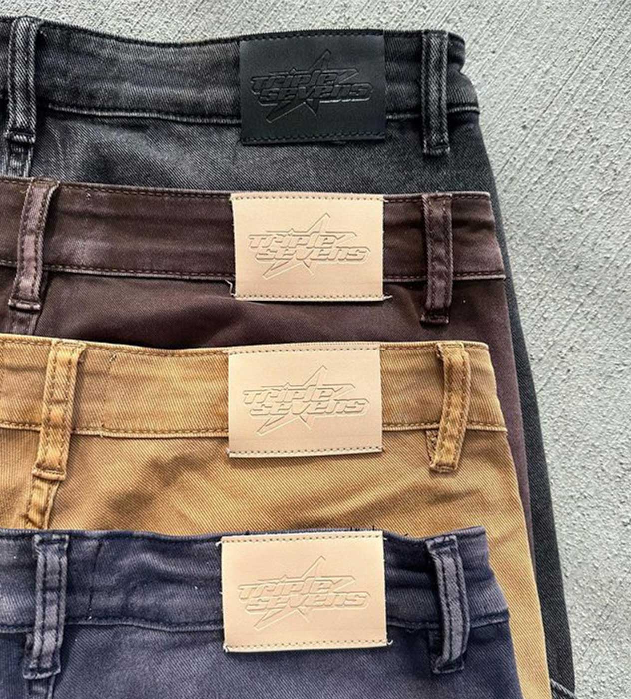 Triple Sevens - Flare Jeans - Black