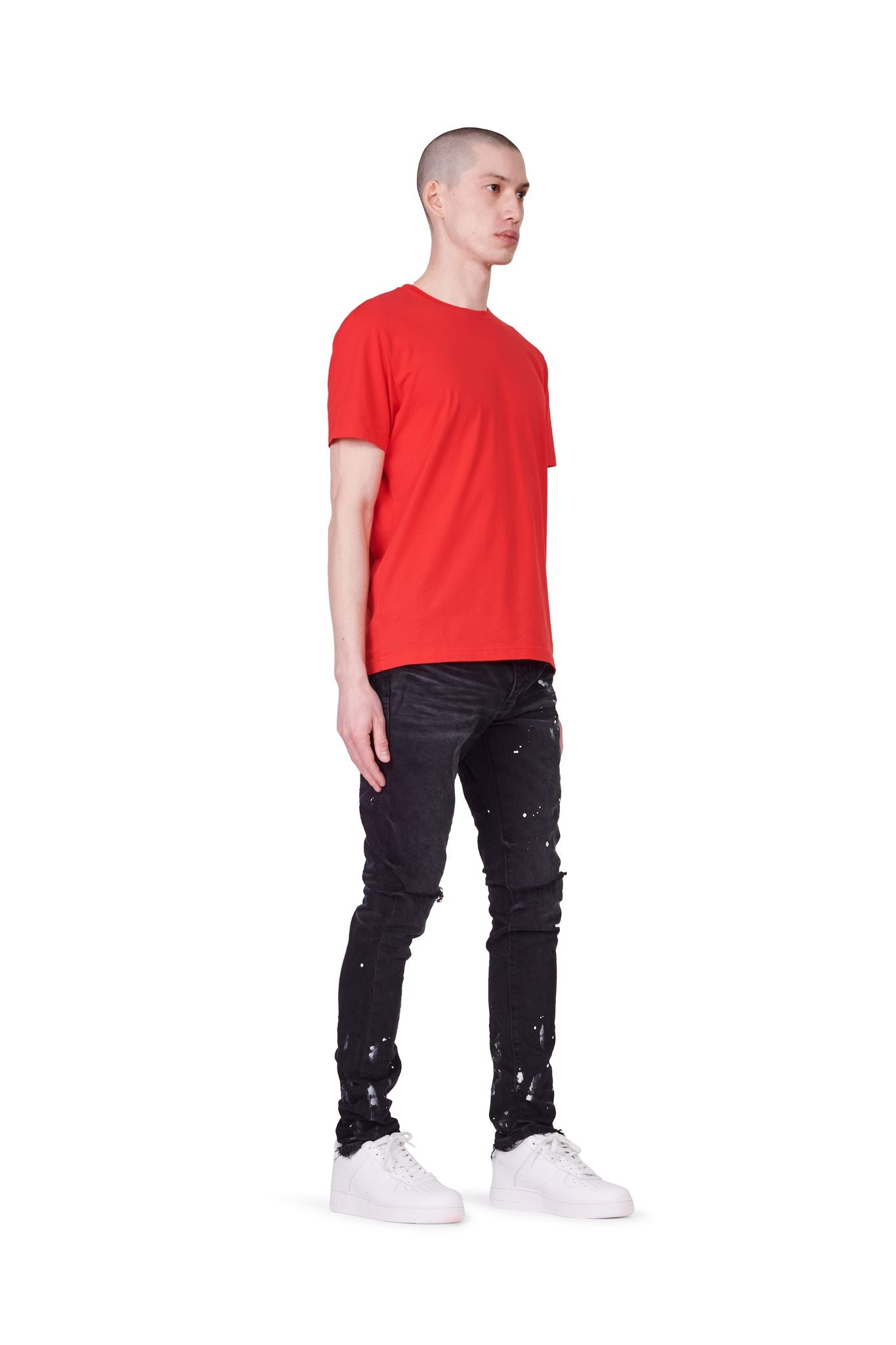 Purple - P001 Black Resin Knee Slit (BRKS)