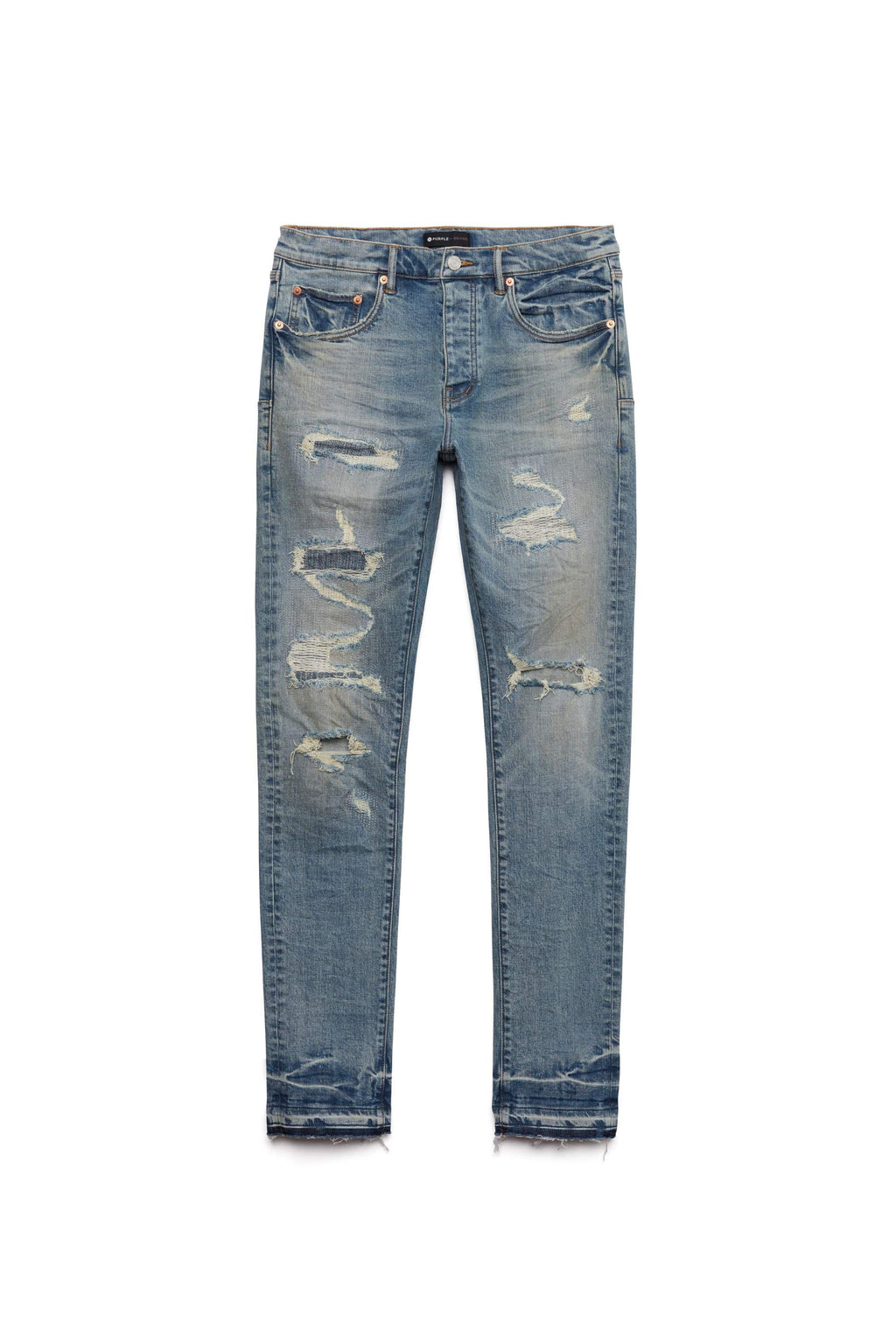 Purple - P001 Light Indigo Vintage Jeans (LIVI)