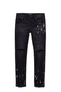 Purple - P001 Black Resin Knee Slit (BRKS)