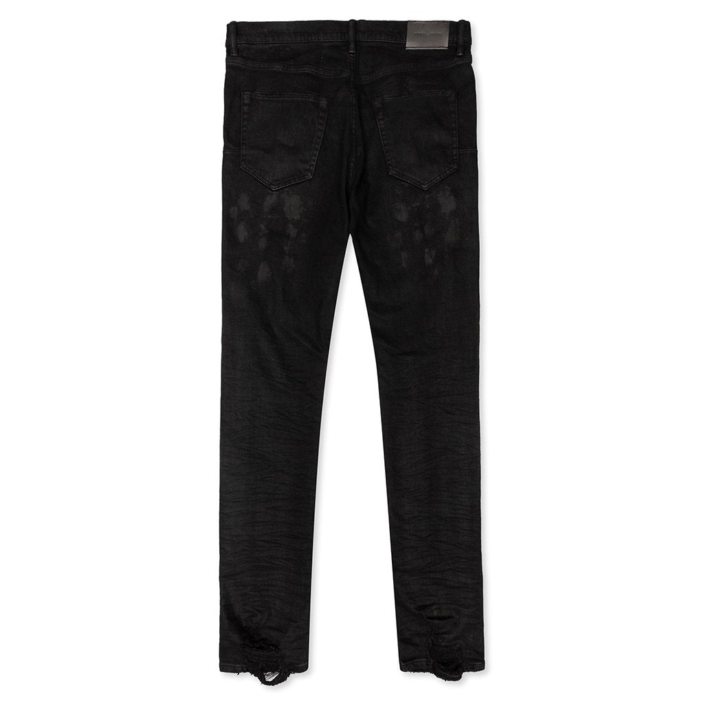 Purple - P001 Black Oil Spill Jeans (BOP)