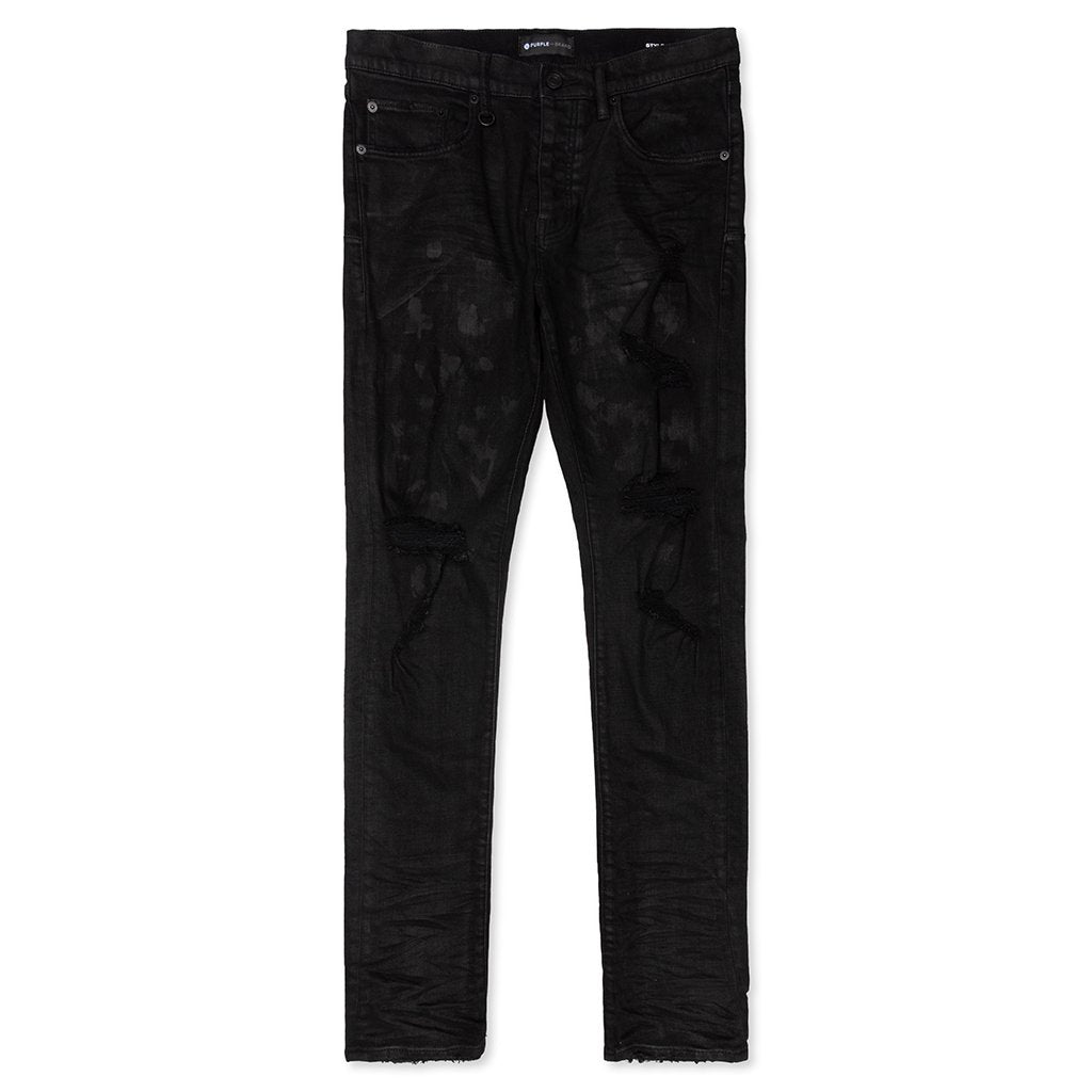 Purple - P001 Black Oil Spill Jeans (BOP)